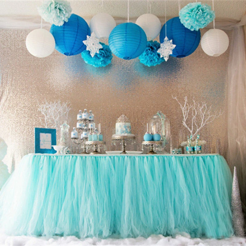 ホワイトピンクチュールロールスプールチュチュ 15 センチメートル 100 ヤード DIY テーブルスカート誕生日ウェディングパーティーの装飾チュールオーガンザロール用品