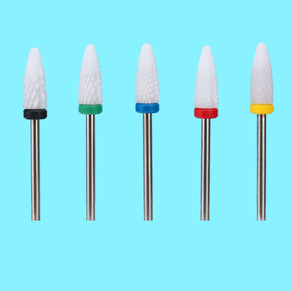 1pcs Milling Cutter Nail Drill Bits for Manicure Ceramic Electric Burr Machine Accessories Polish Files Nail Art Tools