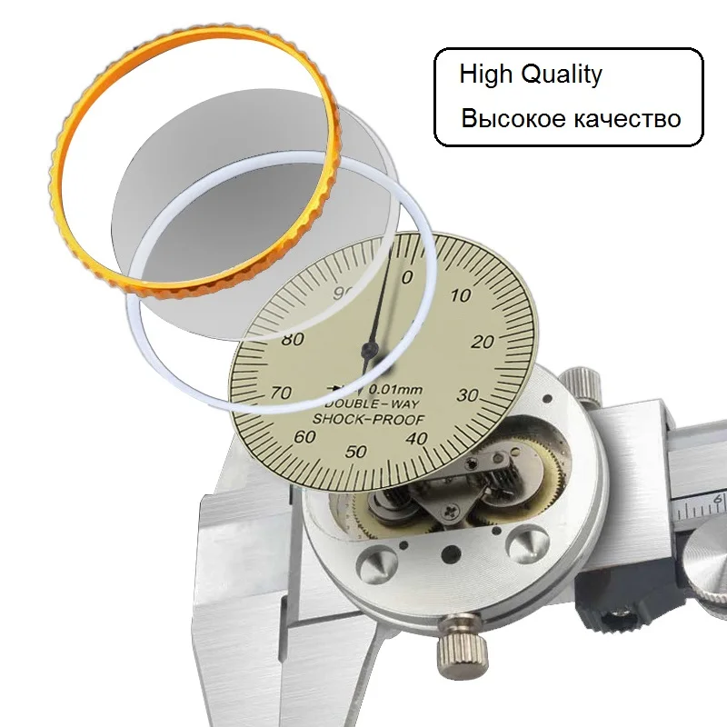 Double Way Shock Proof Metal Dial Calipers 0.01 High Resolution Stainless Steel Vernier Caliper Depth Diameter Measuring Tools