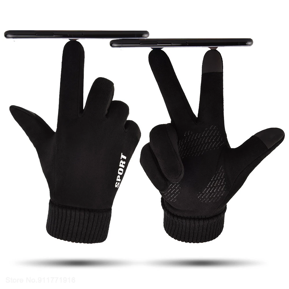 Youpin الشتاء الدافئة الثلوج تزلج قفازات الرجال النساء لمس قفازات يندبروف مكافحة زلة قفازات للرجال في الهواء الطلق الرياضة قفازات قيادة