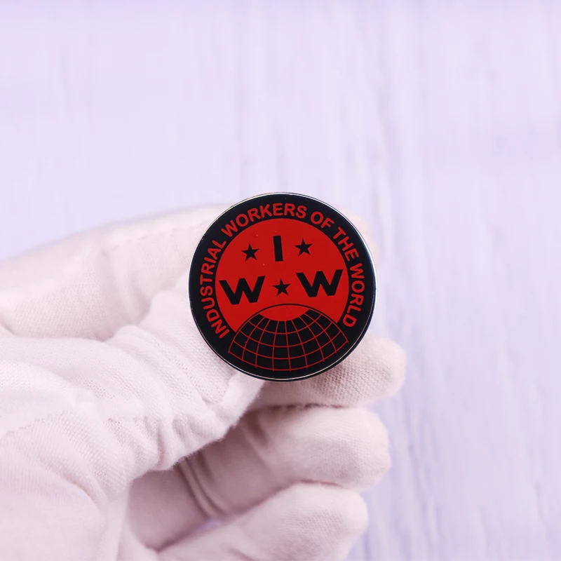 Industrial Workers Of The World (IWW) Logo Pin