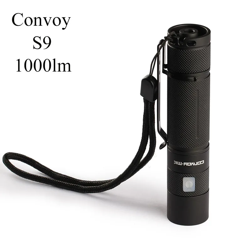 Convoy S9 Flashlight Linterna Led Cree xml2 USB Rechargeable 18650 Flash Light 1000lm Lanterna Camping Fishing Torch