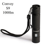 Convoy S9 Flashlight Linterna Led Cree xml2 USB Rechargeable 18650 Flash Light 1000lm Lanterna Camping Fishing Torch