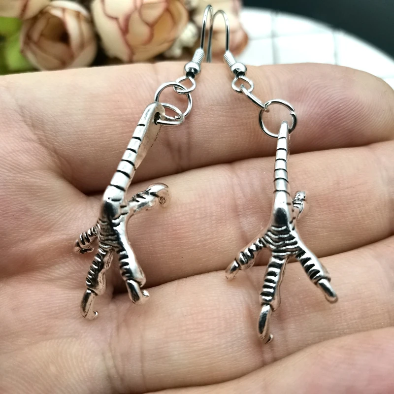 Gothic Witch Retro and Eagle Claw Earrings Animal Claw Charm Personalized Jewelry New Fashion Party Gifts for Women