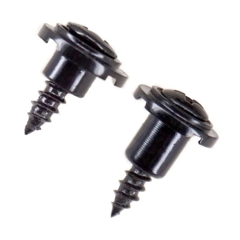 10 Sets/Lot Schwarze Gitarrensaitenhalter Rollenhalter Gitarrenzubehör Teile Musikinstrument – Detail 2