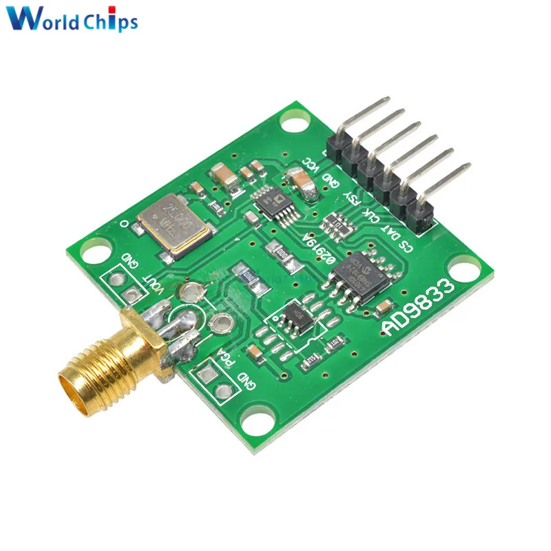 AD9833 DDS Signal Generator Triangle Sine Wave Signal Source Programmable Microprocessors Sine Square Wave Module DC 2.3-5.5V