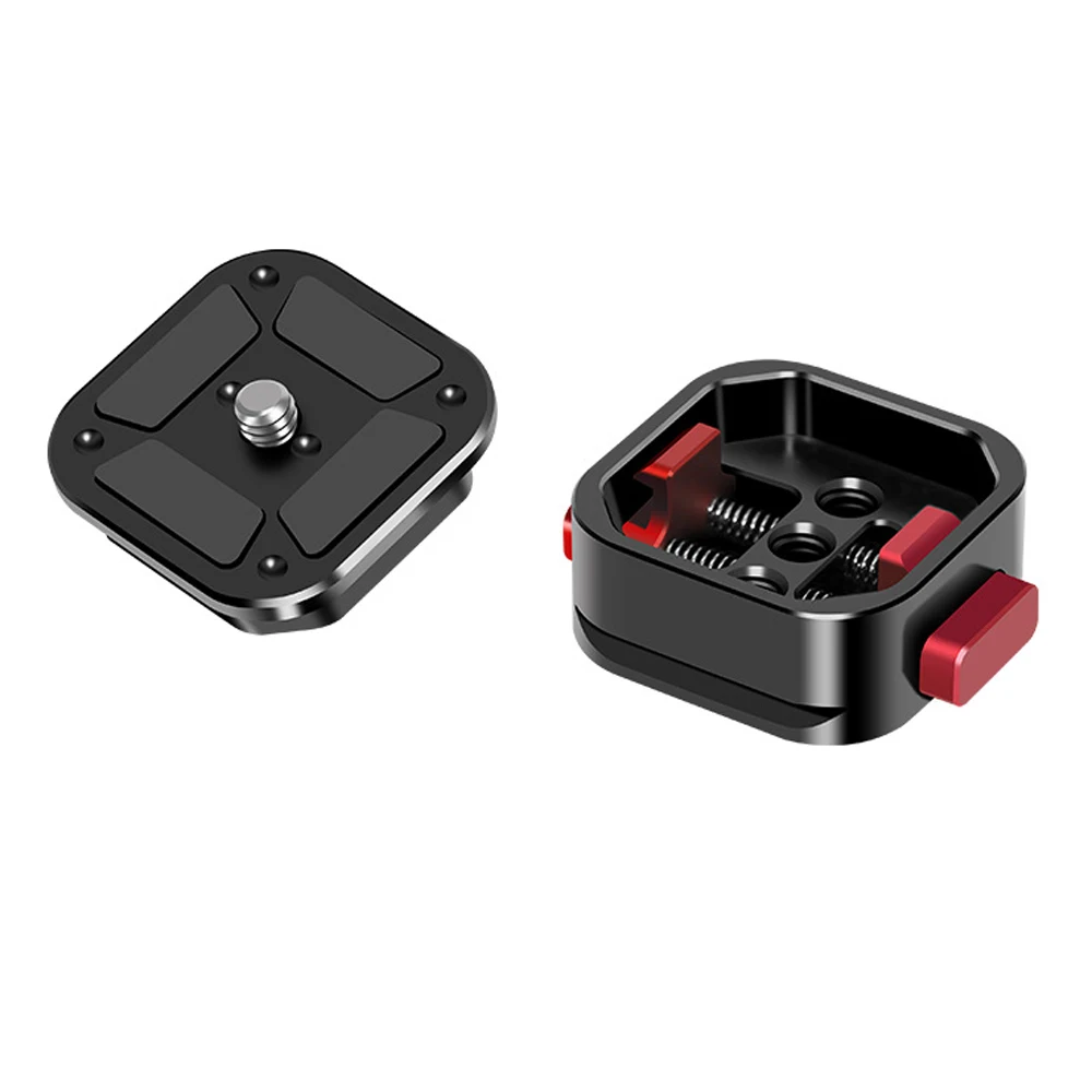 Placa de liberação rápida garra braçadeira sistema de instalação rápida dslr gopro câmera ação braçadeira interruptor rápido kit para câmera dslr mic monitor