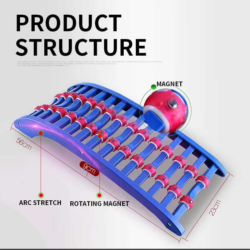 Scoliosis correction device Home lumbar massage correction Spine bridge Correction of kyphosis and relief frame Back stretching