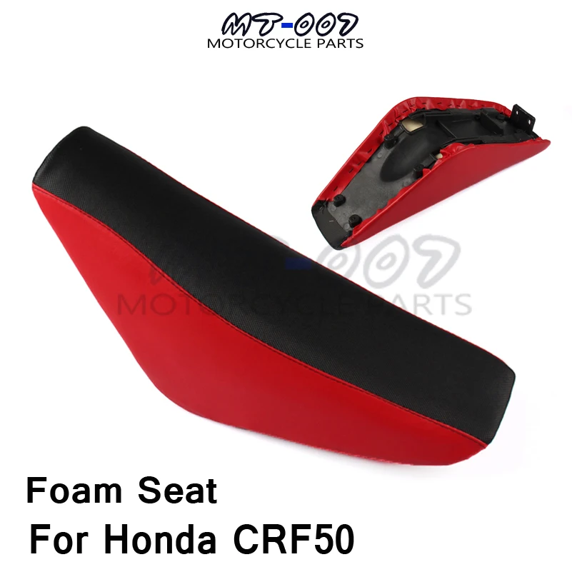 Motorcycle tall Foam Seat For CRF50 XR50 Pit Dirt Motor Trail Bike50cc 70cc 90cc 110cc 125cc 140cc 150cc