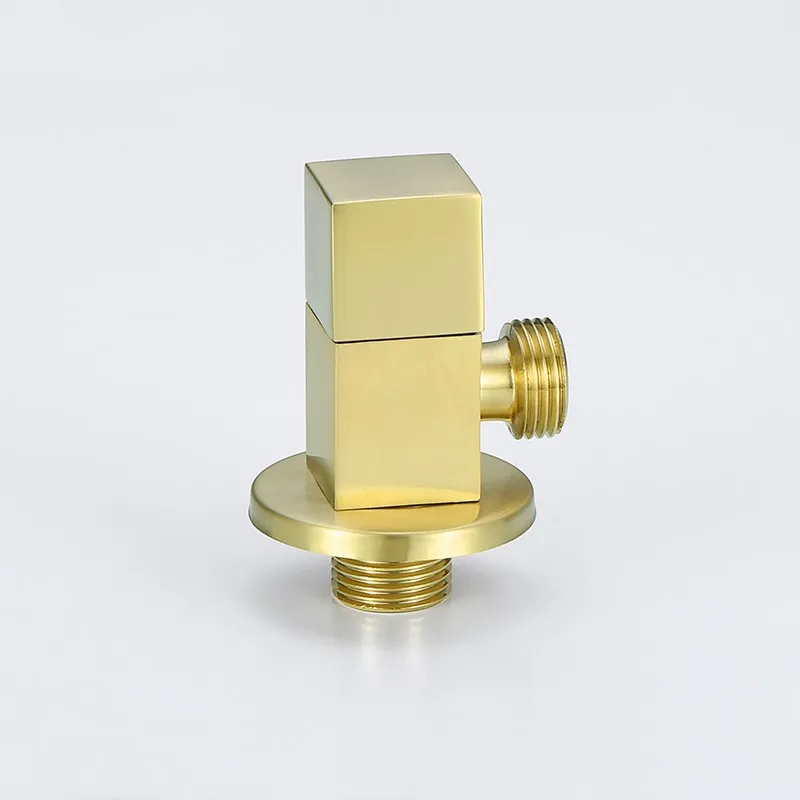 

All brass copper single angle valve cold hot water Water stop valve bathroom kitchen Faucet toilet bidet spray accessories