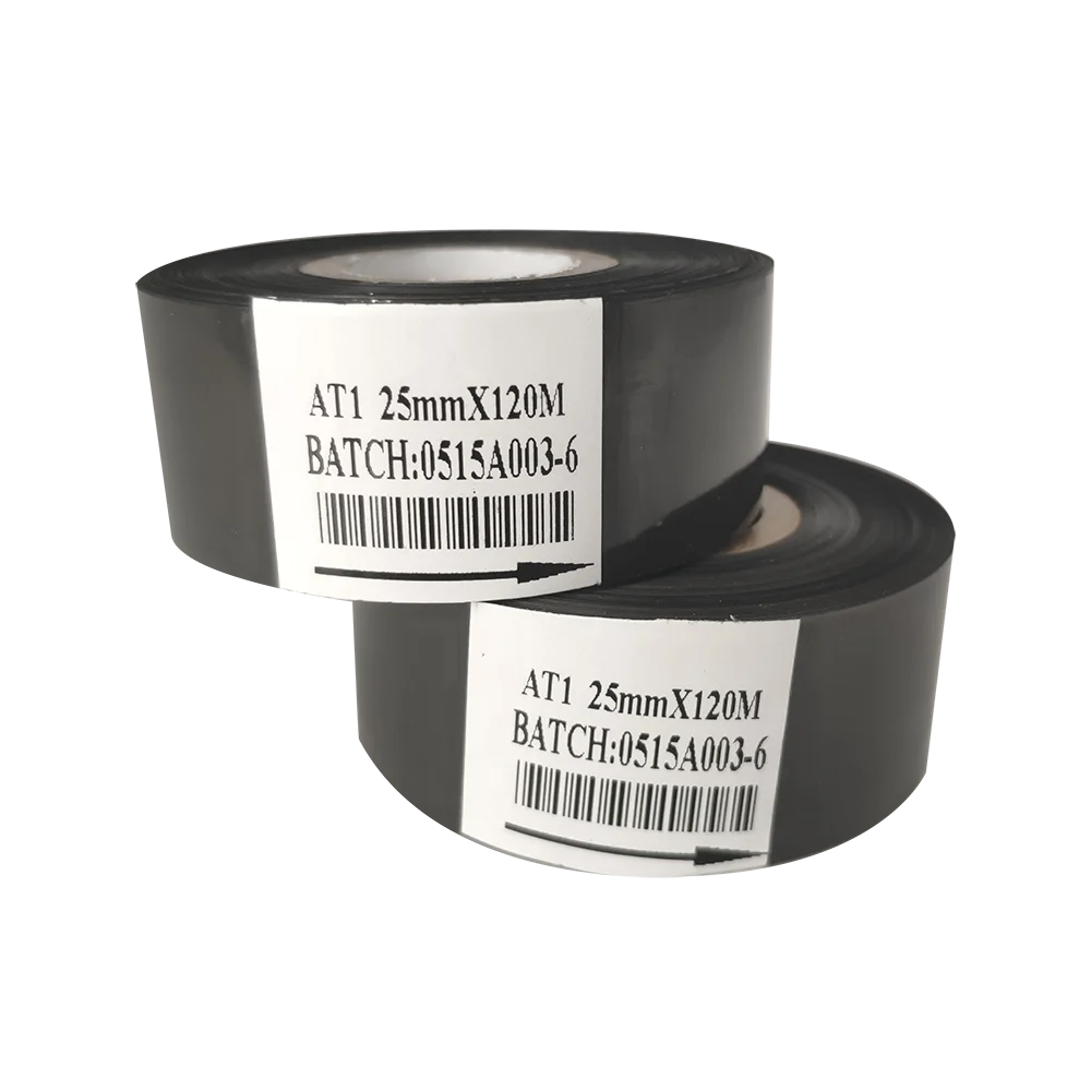 

Black color hot ink roll coding foil for ribbon printer