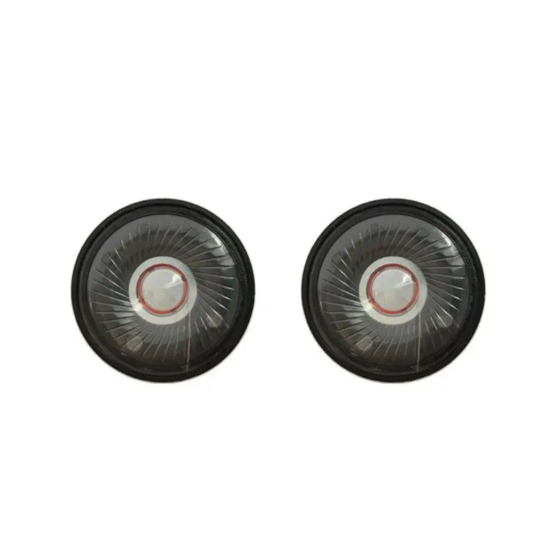 2PCS 50mm Kopfhörer Lautsprecher Headset Fahrer 32Ohm 112db HIFI Lautsprecher Reparatur Teile