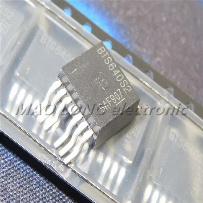 10PCS/LOT BTS640S2 BTS640  TO263-7 New spot Quality Assurance Commonly used fragile chips for automotive computer boards