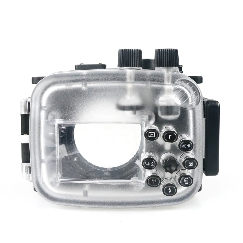 130ft/40m Waterproof Box Underwater Housing For Nikon 1 J5 1J5 10-30mm lens Camera bag Diving Case Cover