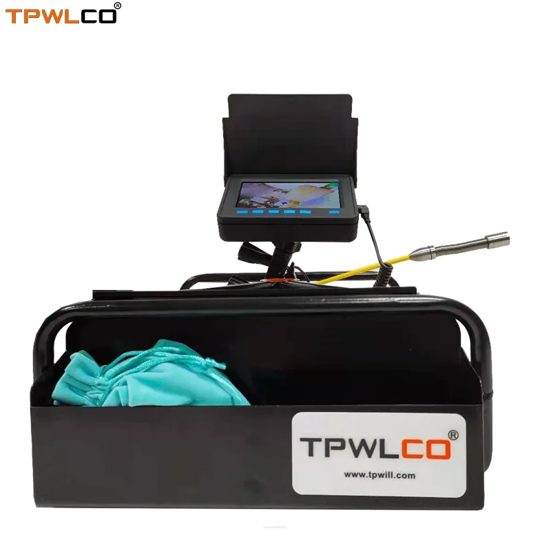 

4.3inch TFT LCD Pipe Industrial Drain Sewer System With DVR 10-50m Cable 17mm Waterproof Endoscope Video Camera With 6pcs LEDS