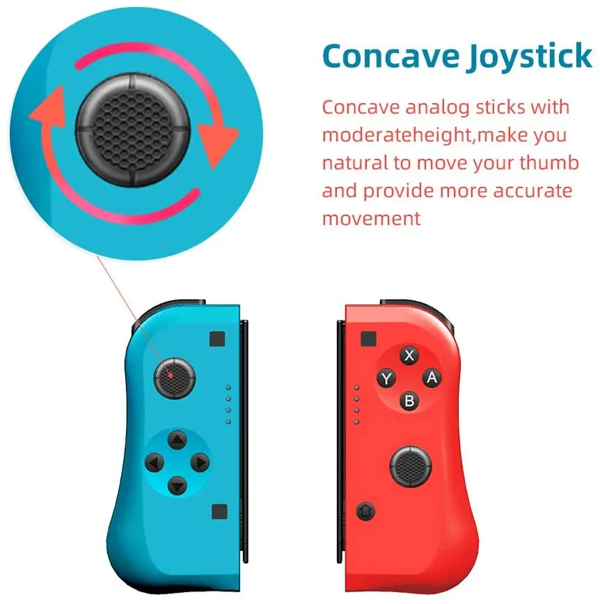 McGeSin Wireless Gamepad For Switch Controller Bluetooth Joystick NS L/R Game Accessories Controle Para Celular Joy New Con