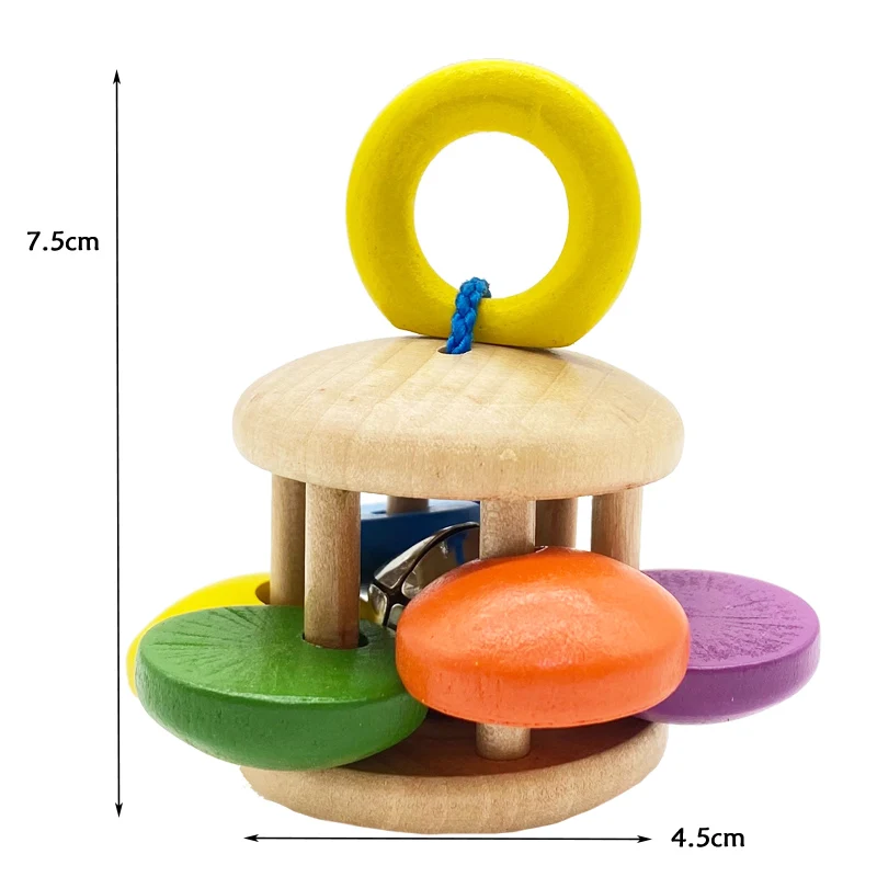 Treeyear Montessori strumenti musicali in legno giocattoli per bambini e bambini giocattoli Montessori Baby Shower regalo