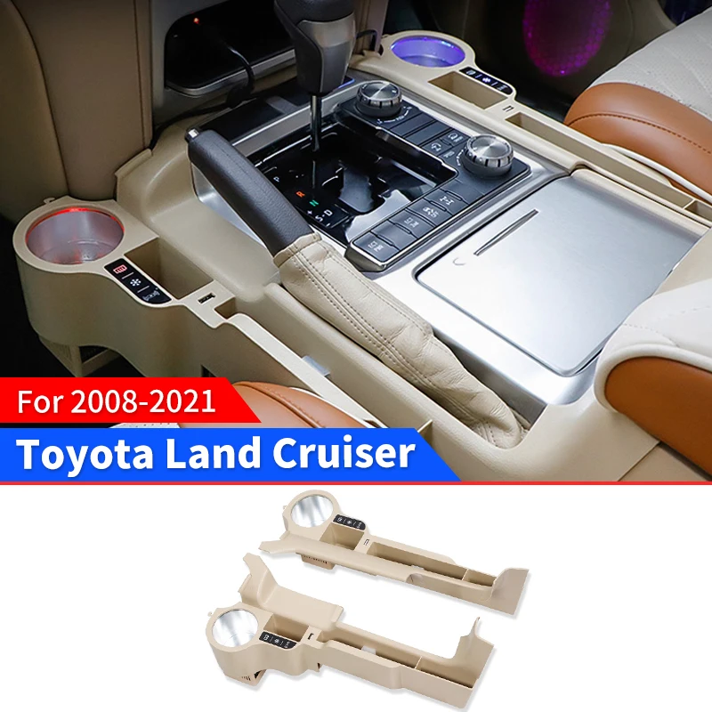 For Toyota Land Cruiser 200 Interior Decoration Modification Accessories LC200 Seat Central Control Multifunctional Storage Box