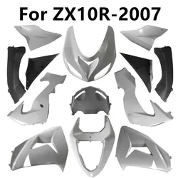 For Kawasaki ZX10R 2007 Unpainted Fairing Plastic Parts Components Injection Molding Bodywork Cowling Pack Left and Right ABS