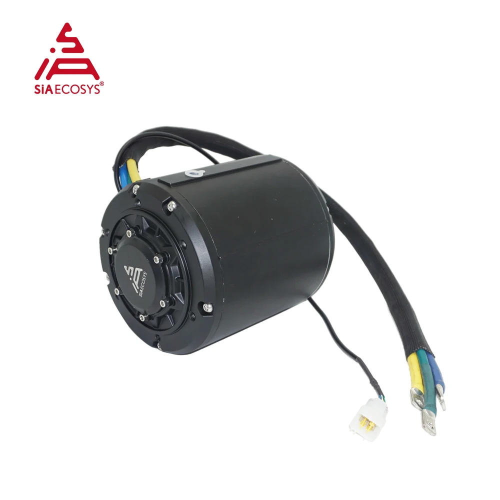 QSMOTOR Liquid Cooling QS138 4000W 90H 7500W 72V 100KPH IPM PMSM Mid Drive Motor For Offroad Dirtbike