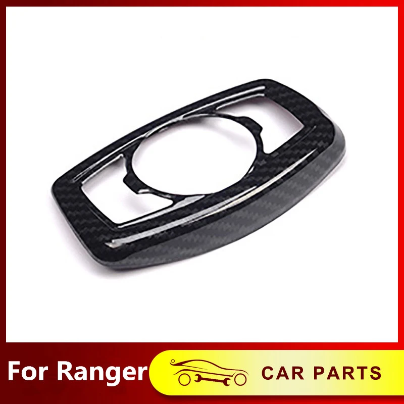 1 unidad compatible con Ford Ranger Everest Endeavor 2015-2017 2018 2019 2020 2021 Fibra Carbonio Interruttore Colore Faro Decorativo Coperture