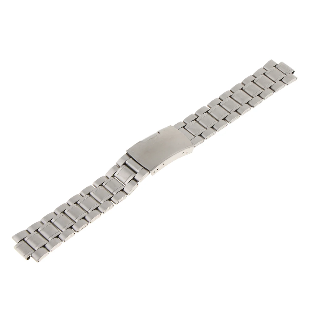 Men Replacement Metal Wrist Watch Band Stainless Steel Watch Strap Bracelet