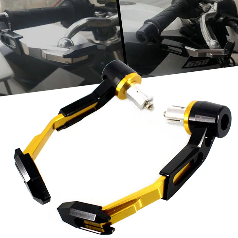 For Honda Hornet 600 900 CB600 CBF600 VFR800 CBR900RR Motorcycle CNC Handlebar Grips Guard Brake Clutch Levers Guard Protector