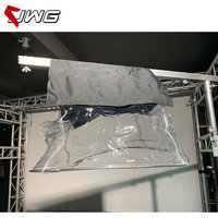 LED Moving Head 5R 7R Rain Cover Stage Light Rain Snow Coat Waterproof Covers With Transparent Crystal Plastic No Shading Light