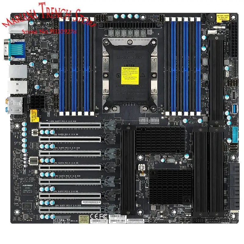 X11SPA-TF for Supermicro Motherboard 2nd Gen Xeon Scalable Processors LGA-3647 DDR4 PCI-E 3.0 M.2