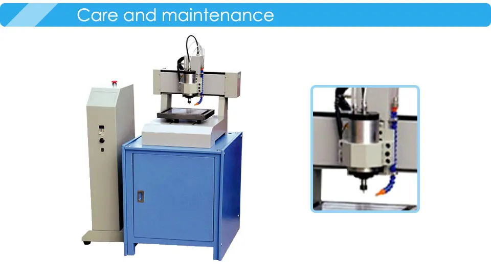 G-Penny 220V 1,5kW ER11 65mm luftgekühlte Spindel-Kits und H100 Inverter und 65m Halterung für CNC-Fräsmaschine – Detail 10