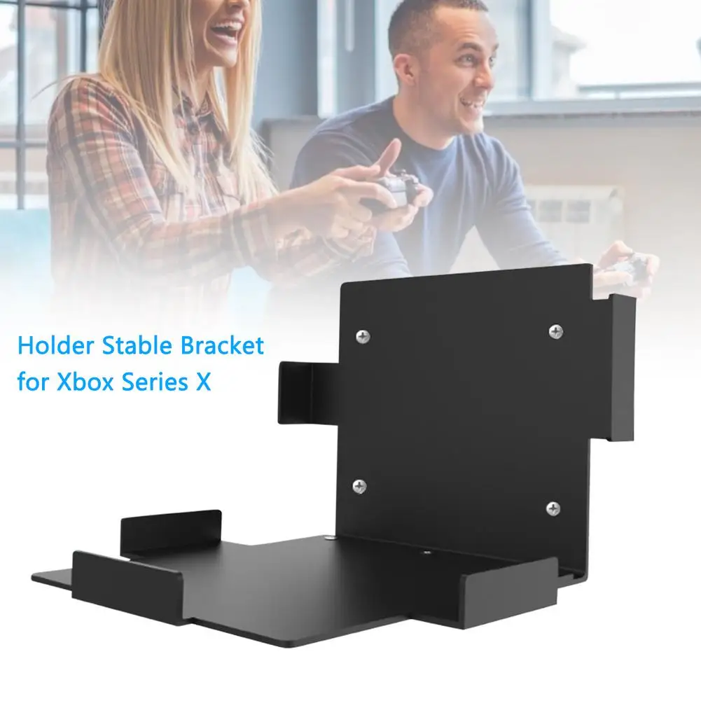 Metal Bracket Wall Mount Stand For Xbox Series X Game Console Stable Durable XSX Console Holder Storage Rack Game Accessories