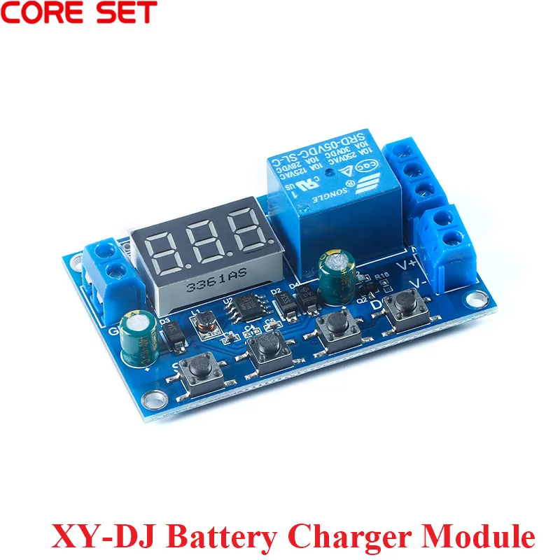 18650 Lithium Battery Charger Board with Over Charge Discharge Protection 6-40V Integrated Circuits Board Module