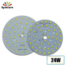 High Power 24W 90MM 100MM 120MM 145MM Bright High Lumen Lamp Plate LED Chip Light Beads Circular Lamp Plate For DIY Ceiling Lamp