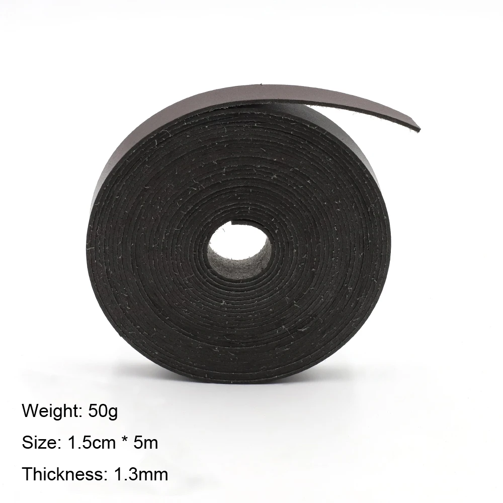 5M PU Leather Strip DIY Handmade Detachable Bag Strap Handles Belts Accessories Crossbody Handbag Shoulder Replacement