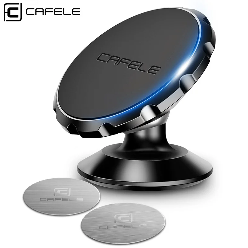 CAFELE Universal Magnetic Car Phone Holder 360 Rotation Air Vent Mount Phone Stand for iPhone X Samsung S10 Car GPS Phone Holder