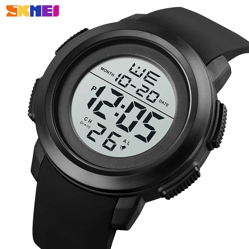 

SKMEI Men's LED Digital Digital Watches Sports Chrono Electronic Male Gift Clock Military Waterpoof Wristwatch Relogio Feminino