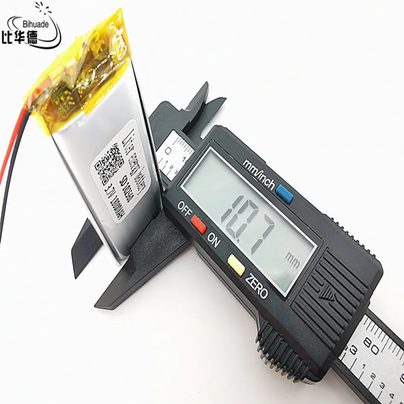 3.7V 1800mAh 102560 litowo-polimerowa bateria litowo-jonowa akumulator do Mp3 MP4 MP5 GPS PSP mobilny bluetooth