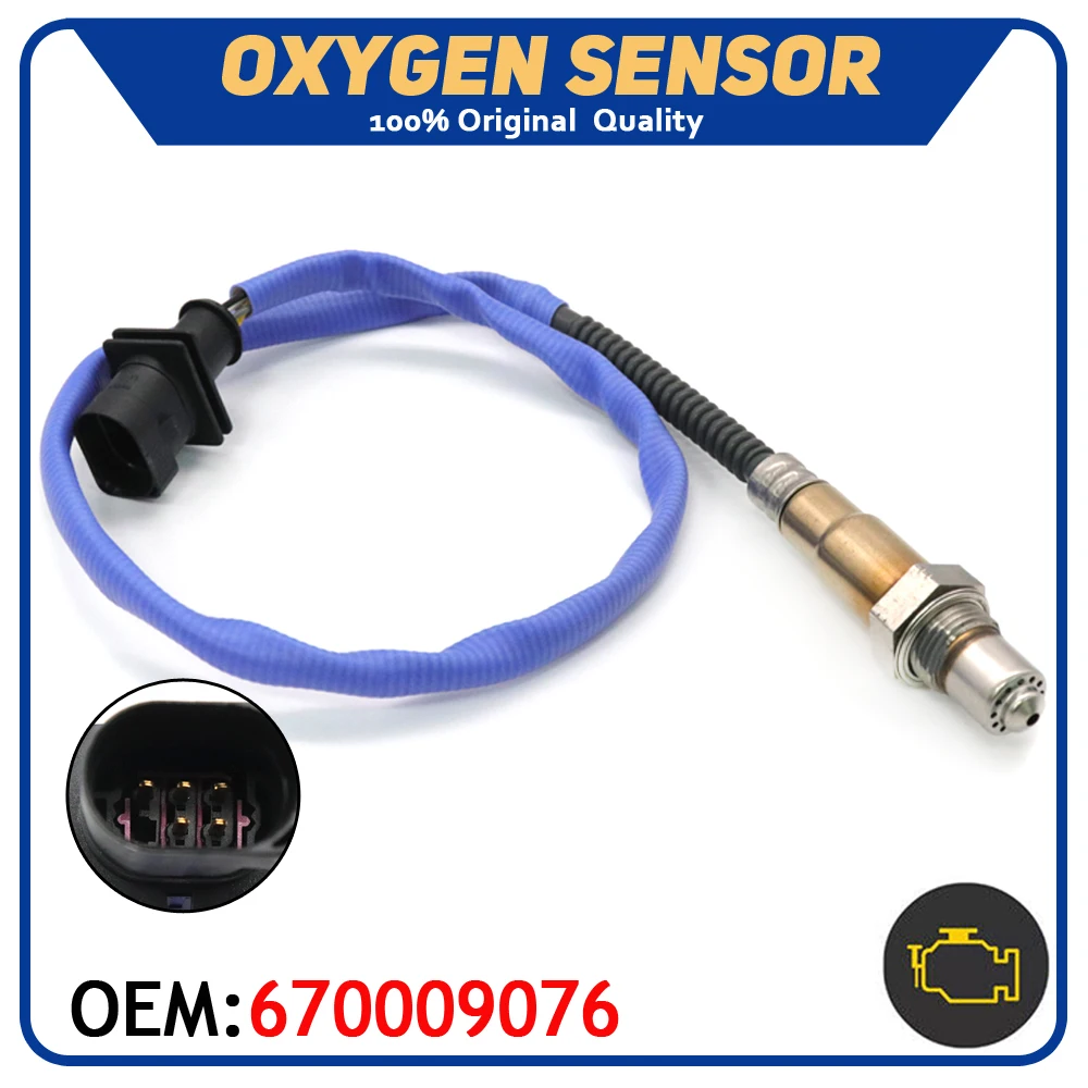 5 Wires Front Air Fuel Ratio Lambda O2 Oxygen Sensor 670009076 For Alpha-Romeo GIULIA STELVIO Maserati Ghibli Quattroporte