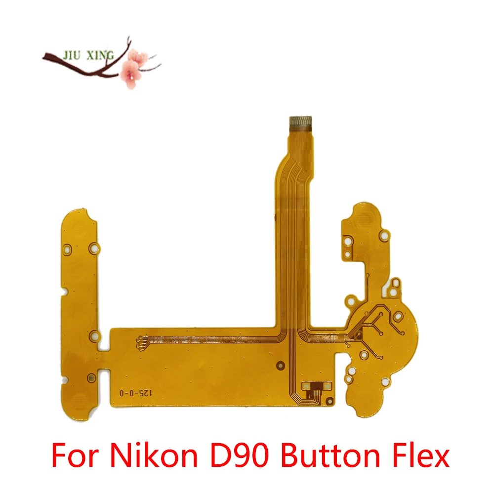 لنيكون D90 الكابل الخلفي الغطاء الخلفي LCD زر ربط اللوحة الرئيسية فليكس FPC وحدة إصلاح الكاميرا قطع الغيار