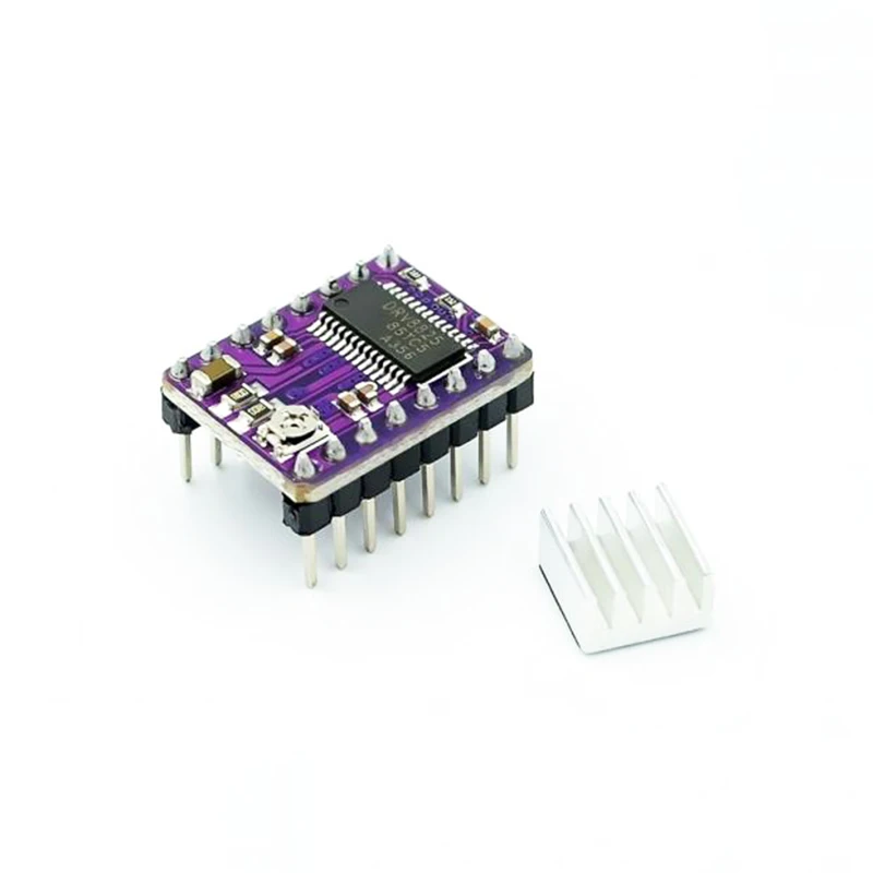 3D Printer Parts Stepstick A4988 DRV8825 Stepper Motor Driver Module With Heatsink Reprap Ramps 1.4/1.5/1.6 Control Board DIY