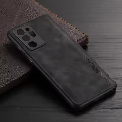 Soft Silicone Cover For Samsung Galaxy Note 20 Ultra Case Leather S21+ Case For Samsung S21 S22 S23 Plus Note 20 Ultra Case