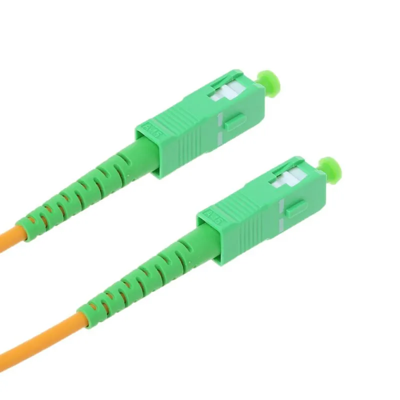 SC/APC-SC/APC-SM Sợi Dây Dây Nhảy Cáp SM Simplex Chế Độ Đơn Quang Cho Mạng 1M, 2M, 3M, 5M, 10M