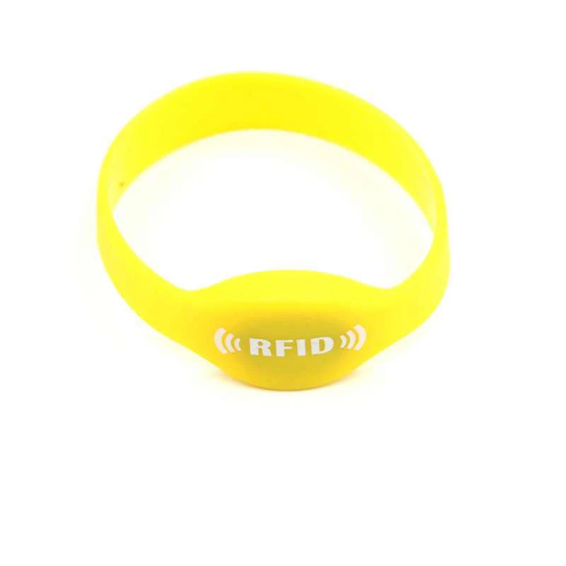 30pcs RFID Wrist Keyfob 125KHz  Silica  Waterproof Em4100/Tk4100 chip Access Control Card three color options