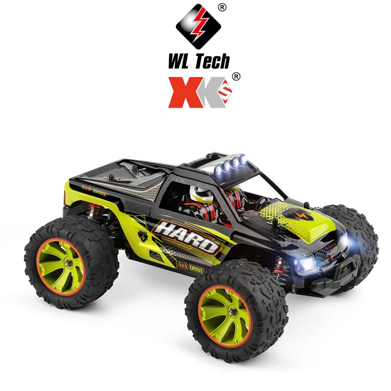 WLtoys 144002 Rc Car 1/14 Scale 4WD Drive Off-Road 2.4G Radio Control Remote Car 50km/H High Speed Climbing RC Cars Toys Vehicle