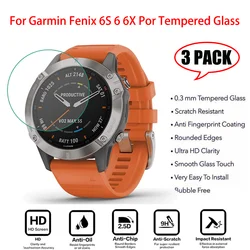 NEW 3Pcs Protective For Garmin Fenix 7X 7 7s 5 6X 5s 6S 6X 6 Ultra Clear Tempered Glass film Guard Screen Protector glass film