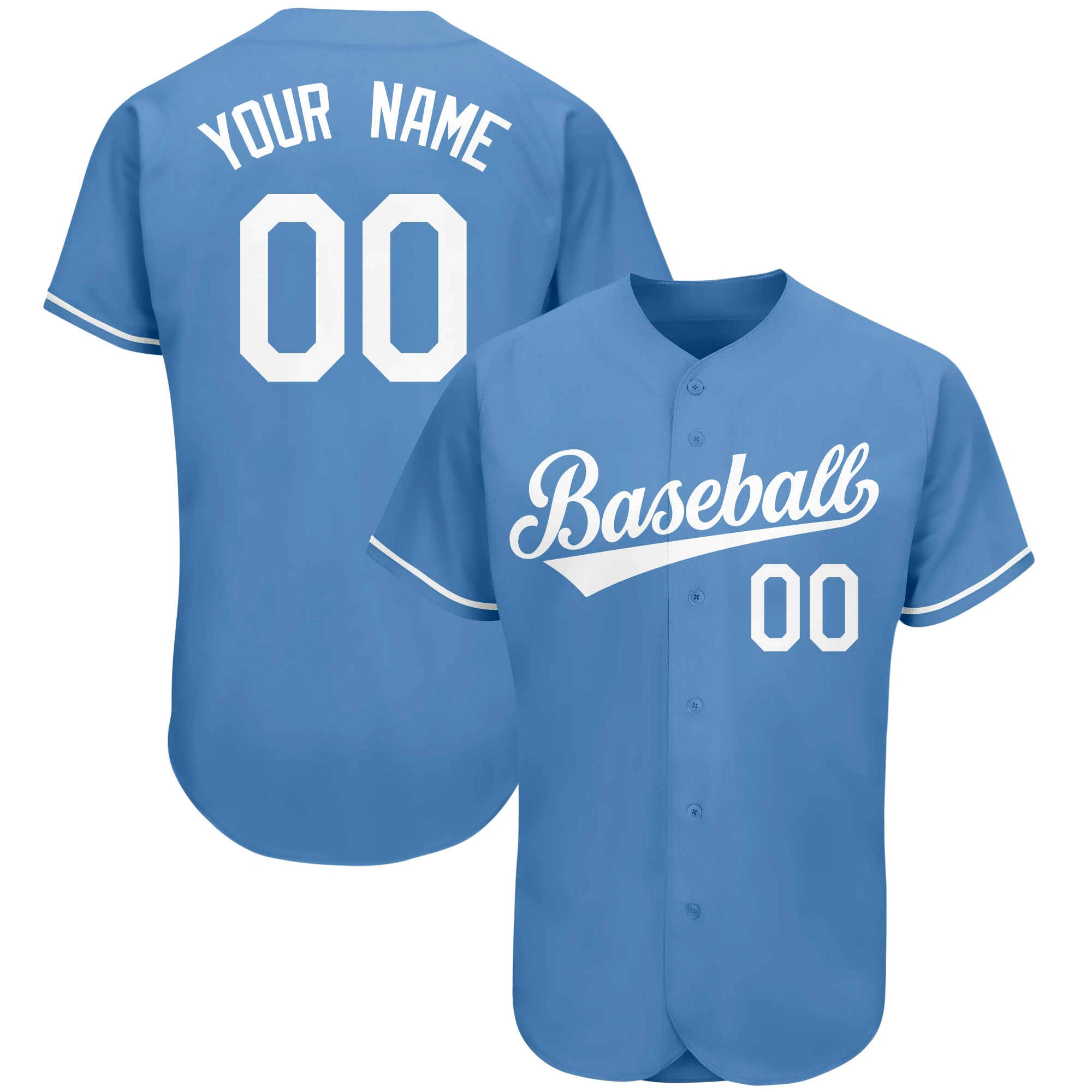 

Manufacturer Wholesale Custom Baseball Jerseys Men's Baseball Shirt Personalized Design Softball Game Training Sportswear Youth