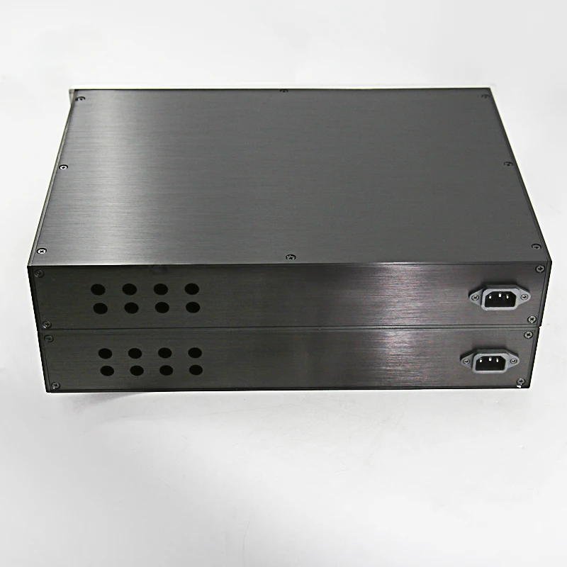 NIEUWE aankomen Aluminium Voorversterker Chassis Compleet en prachtige Case Eindversterker Audio Box DIY Behuizing 430*70*308 MM