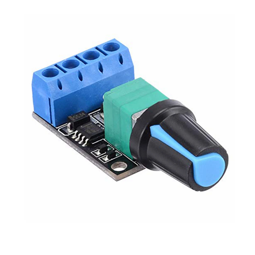 Voltage Regulator  5V 12V 10A PWM DC Motor Speed ControllerGovernor Stepless Speed Regulator LED Dimmer Power Controller Motor