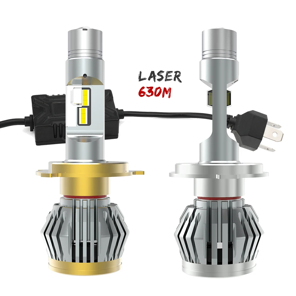 

1 Lux@630 meter 16000 Lumen Super Bright luz bombillo luces focos led h7 h4,High Power 9005 9006 H11 H4 H7 Laser headlight