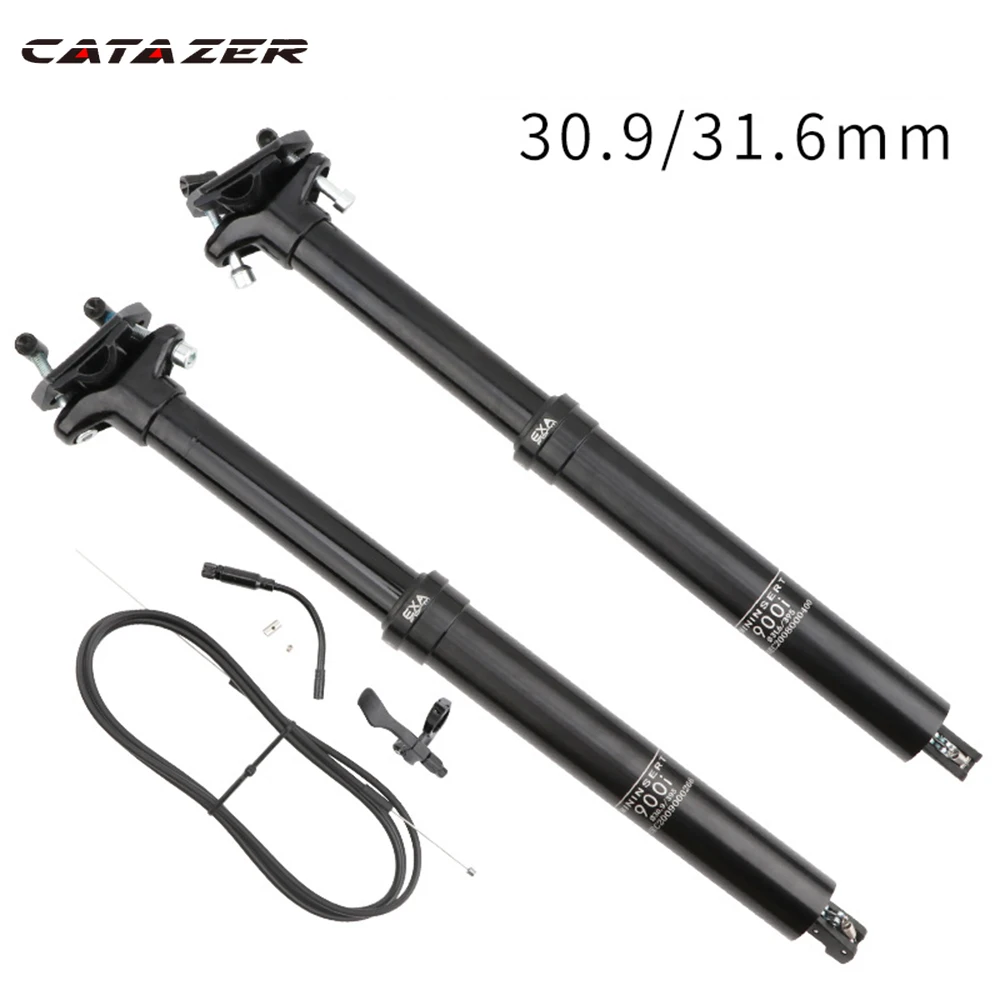 

CATAZER EXA 900i Dropper Seatpost 30.9/31.6*395mm Mountain Bike Wire Control Lift Seat Tube Internal Routing Seat Post